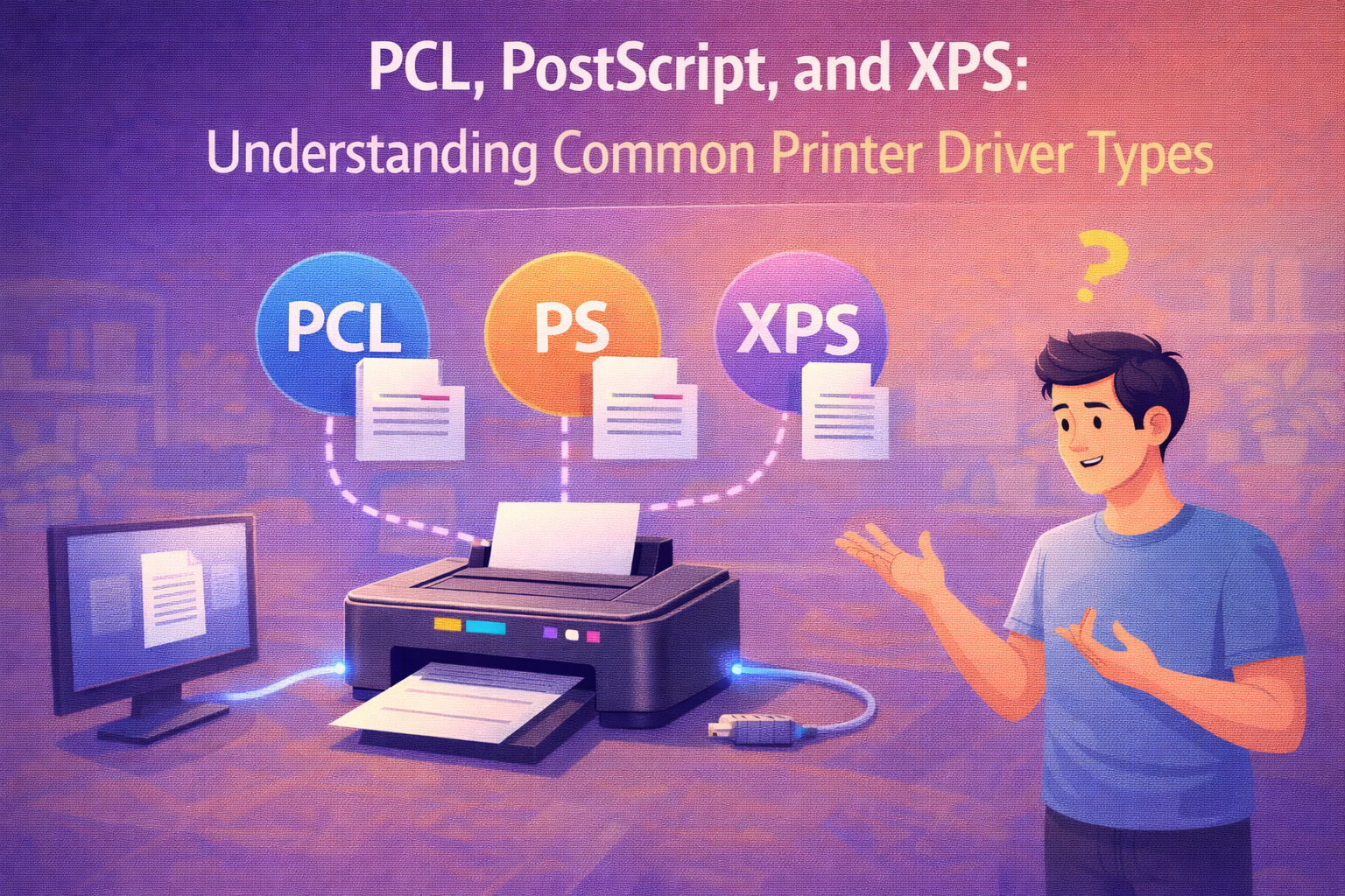 PCL, PostScript, and XPS: Understanding Common Printer Driver Types